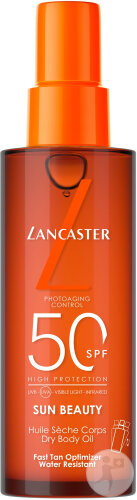 Lancaster SunBeauty Satin Huile Sèche Corps SPF50 150ml