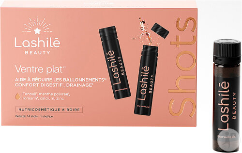 Lashilé Shots Ventre Plat 14 Pièces