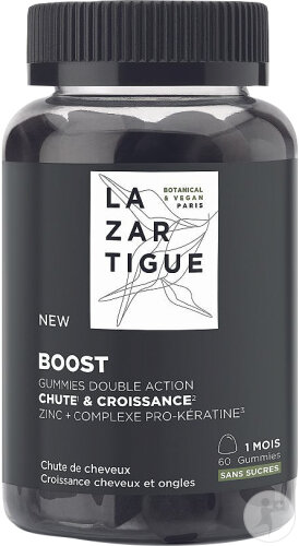 Lazartigue Boost Cure 1 Mois Gommes 60 Pièces