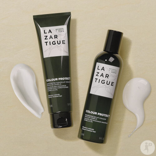 Lazartigue Colour Protect Shampoing Protection Éclat Couleur Huile De Camélia Cheveux Colorés 250ml-2
