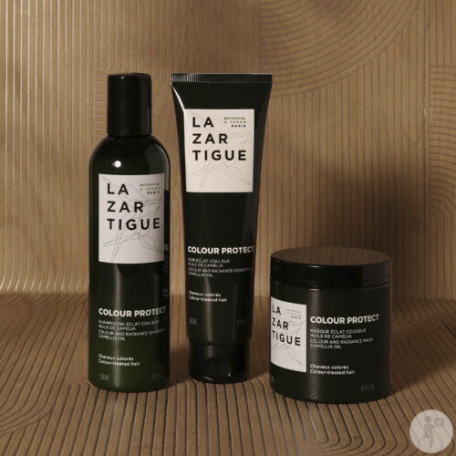 Lazartigue Colour Protect Shampoing Protection Éclat Couleur Huile De Camélia Cheveux Colorés 250ml-3