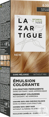 Lazartigue Émulsion Colorante 8.00 Blond Clair 1 Kit