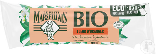 Le Petit Marseillais Éco Recharge Douche Crème Hydratante Fleur D'Oranger 250ml