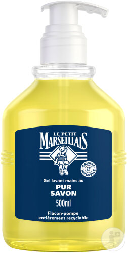 Le Petit Marseillais Gel Lavant Mains Au Pur Savon Flacon-Pompe 500ml