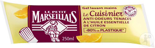 Le Petit Marseillais Gel Lavant Mains Le Cuisinier Anti-Odeurs Tenaces Recharge 250ml