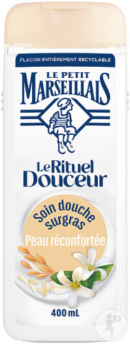Le Petit Marseillais Le Rituel Douceur Soin Douche Surgras Lait De Riz & Fleur De Jasmin 400ml