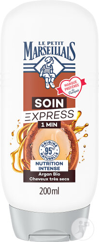Le Petit Marseillais Soin Express 1 Min Nutrition Intense Argan Bio Flacon 200ml