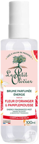Le Petit Olivier Brume Parfumée Energie Fleur D’Oranger & Pamplemousse 100ml