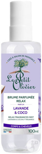 Le Petit Olivier Brume Parfumée Relax Lavande & Coco 100ml