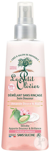 Le Petit Olivier Démêlant Sans Rinçage Soin Douceur Amande Douce & Crème De Riz 150ml