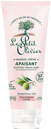 Le Petit Olivier Masque Visage Hydratant Huile D'Olive 75ml