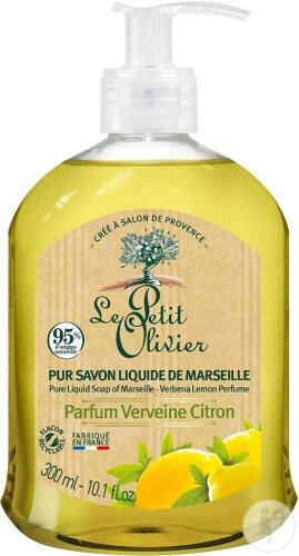 Le Petit Olivier Pur Savon Liquide De Marseille Parfum Verveine Citron 300ml