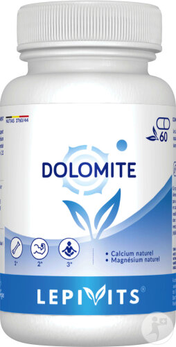 Lepivits Dolomite 500mg Gélules 60