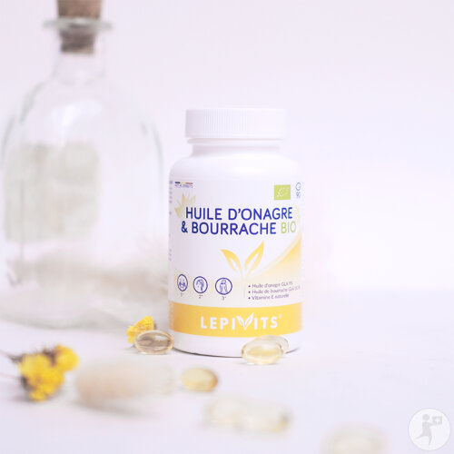 Huile D'Onagre LA ROYALE - 100 Capsules - Date De Péremption 12/2028 - Santé Peau & Cheveux