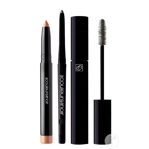 Les Couleurs De Noir Mascara Noir + Ombre à Paupières Rose Gold + Stylo Yeux Noir Gratuit