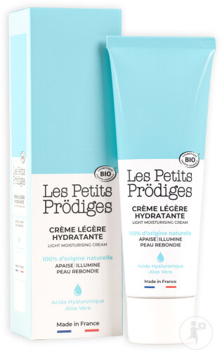 Les Petits Prodiges Crème Hydratante Légère Acide Hyaluronique & Aloe Vera 50ml