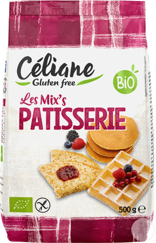 Les Recettes de Céliane Mix Pâtisserie Sans Gluten Bio 500g (4073)