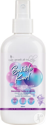 Les Secrets De Loly Bubble Kurl Spray Démêlant Enfants 250ml