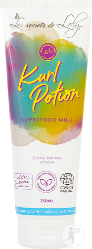 Les Secrets de Loly Kurl Potion Leave In Soin Boucles Cheveux Texturés Tube 250ml