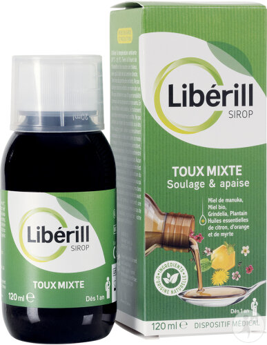 Libérill Sirop Toux Mixte Flacon 120ml
