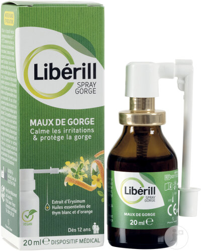 Libérill Spray Maux De Gorge 20ml