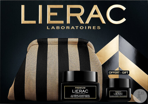 Lierac Premium Coffret Noël Crème Voluptueuse 50ml + Crème Regard 20ml
