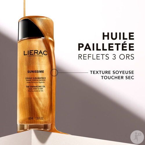 Lierac Sunissime L'Huile Sublimatrice Flacon 100ml-3