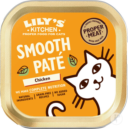 Lily's Kitchen Smooth Paté Pâtée Pour Chat Poulet 85g