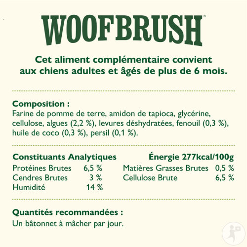Lily's Kitchen Woofbrush Bâtonnets À Mâcher Pour Chien Taille M 7x28g-3