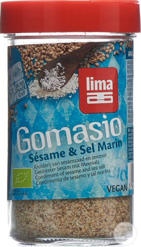 Lima Gomasio Sésame Et Sel Marin Saupoudreur 100g