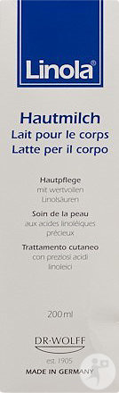 Linola Lait Pour Le Corps 200ml