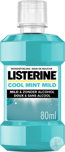 Listerine Cool Mint Bain De Bouche Mini Flacon 95ml