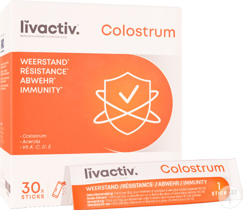 Livactiv Colostrum Résistance Poudre Sticks 30x1,8g