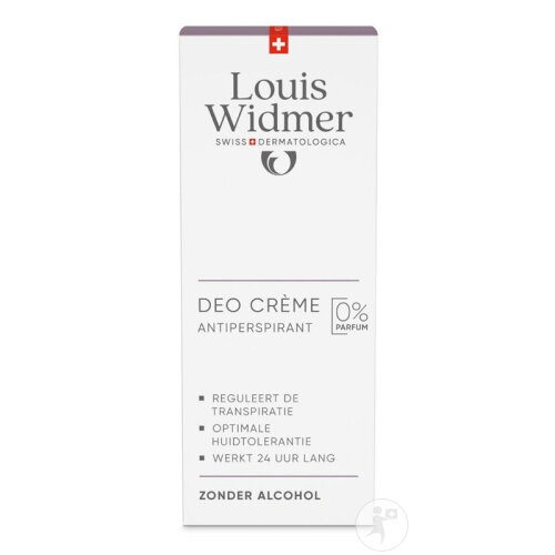 Louis Widmer Deo Crème Antiperspirant Sans Parfum 40ml-2