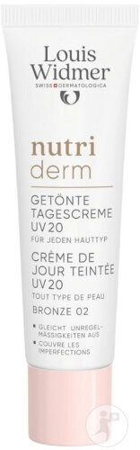 Louis Widmer Nutriderm Crème De Jour Teintée IP20 Bronze 02 30ml