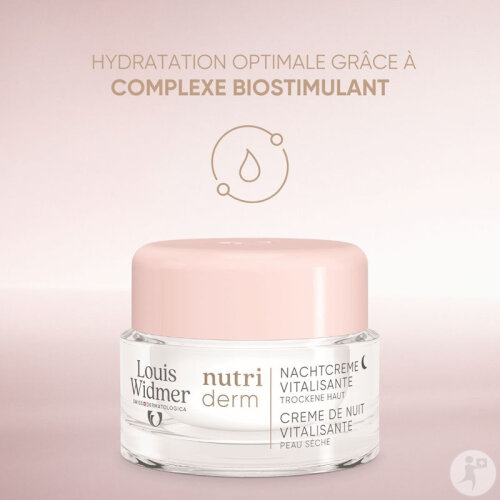 Louis Widmer Nutriderm Crème De Nuit Vitalisante Pot 50ml-8