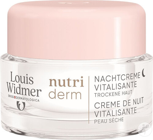 Louis Widmer Nutriderm Crème De Nuit Vitalisante Pot 50ml