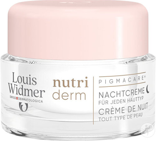 Louis Widmer Nutriderm Pigmacare Crème De Nuit 50ml