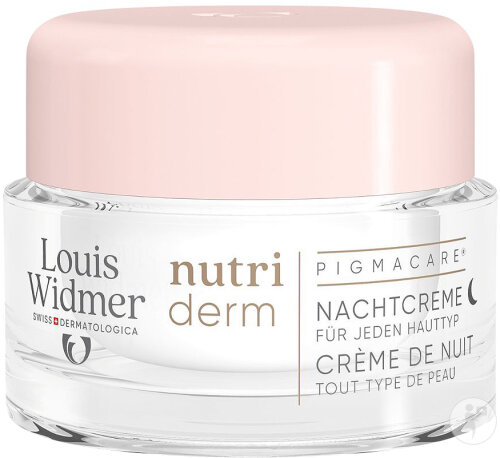 Louis Widmer Nutriderm Pigmacare Crème De Nuit Pot 50ml