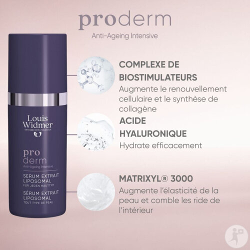 Louis Widmer Proderm Sérum Extrait Liposomal Flacon 30ml-6