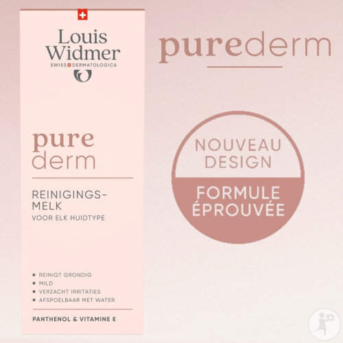 Louis Widmer Purederm Lait Nettoyant Flacon 200ml-3