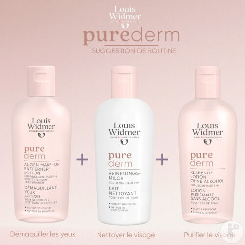 Louis Widmer Purederm Lait Nettoyant Flacon 200ml-5