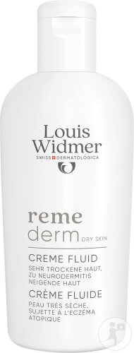 Louis Widmer Remederm Crème Liquide Pour Peaux Sèches Sans Parfum Flacon 200ml