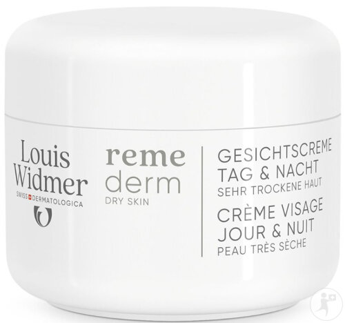 Louis Widmer Remederm Crème Visage Jour & Nuit Sans Parfum Pot 50ml