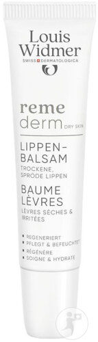 Louis Widmer Remederm Dry Skin Baume Lèvres Tube 15ml