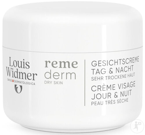 Louis Widmer Remederm Dry Skin Crème Visage Jour & Nuit Pot 50ml