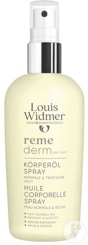 Louis Widmer Remederm Dry Skin Huile Corporelle Spray Flacon 150ml