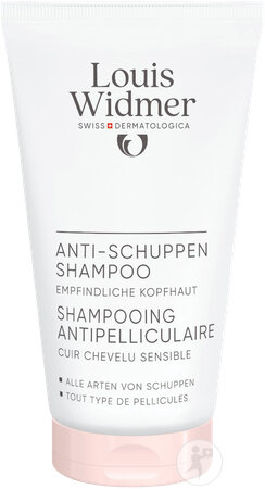 Louis Widmer Shampoing Antipelliculaire Sans Parfum Cuir Chevelu Sensible Tube 150ml