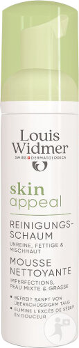 Louis Widmer Skin Appeal Energie Mousse Nettoyante Flacon 150ml