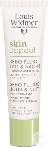 Louis Widmer Skin Appeal Sebo Fluide Jour & Nuit Tube 30ml